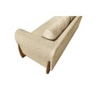 Sofá 3 Lugares 220cm Linho Djon  Dourado