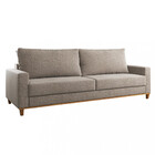 Sofá 3 Lugares 220cm Linho Viero Móveis