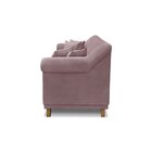 Sofá 3 Lugares 220cm Veludo Arras  Lilás