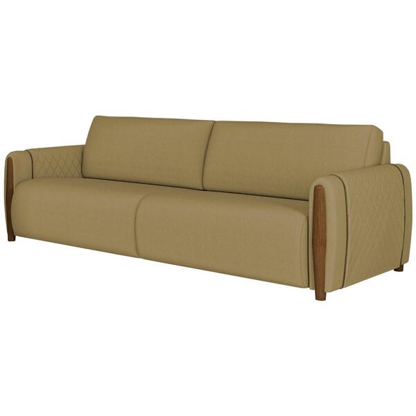 Sofa 3 Lugares 223 Cm Encanto Linho Moll