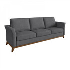 Sofá 3 Lugares 226cm Vinkel Casa De Pedra Estofados