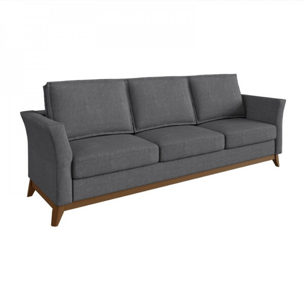 Sofá 3 Lugares 226cm Vinkel Casa De Pedra Estofados