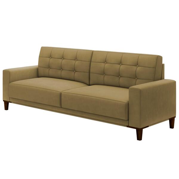 Sofa 3 Lugares 228 Cm Dijon Veludo Moll