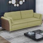 Sofa 3 Lugares 230 Cm Ravel Linho E Corano Moll