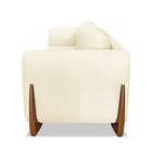 Sofá 3 Lugares 230cm Linho Djon  Pérola