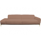 Sofá 3 Lugares 230cm Molino Terminal Direito Poliéster Pêsseg