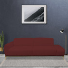 Sofá 3 Lugares 230cm Molino Terminal Esquerdo Suede Vermelho