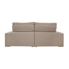 Sofá 3 Lugares 230cm Retrátil Reclinável Orion Bege