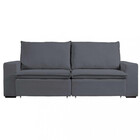 Sofá 3 Lugares 230cm Retrátil Reclinável Veludo Daniela Takei