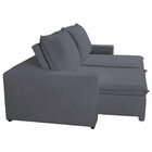 Sofá 3 Lugares 230cm Retrátil Reclinável Veludo Daniela Takei