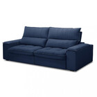 Sofá 3 Lugares 230cm Veludo Retrátil Reclinável Bariloche Fer