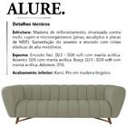 Sofa 3 Lugares 238 Cm Alure Moll