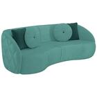 Sofa 3 Lugares 240 Cm Passion Veludo Moll