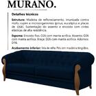 Sofa 3 Lugares 244 Cm Murano Moll