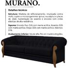 Sofa 3 Lugares 244 Cm Murano Moll