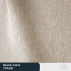 Sofá 3 Lugares 244cm Pugle Bouclé Suave Bege - Sallar Home