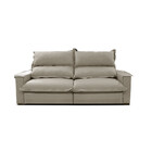 Sofá 3 Lugares 245cm Reclinável Retrátil Veludo Zady Gralha A