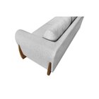 Sofá 3 Lugares 250cm Linho Djon  Grigio