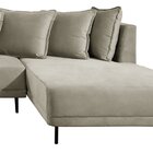 Sofá 3 Lugares 255cm Molas Ensacadas D-33 Veludo Laurem Parop