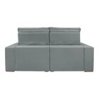 Sofá 3 Lugares 290cm Retrátil Reclinável Orion Cinza