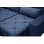 Sofá 3 Lugares 290cm Veludo Noruega Ferguile