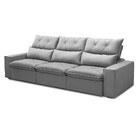 Sofá 3 Lugares 290cm Veludo Noruega Ferguile