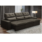 Sofá 3 Lugares 290cm Veludo Noruega Ferguile