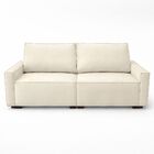 Sofá 3 Lugares 2 Metros Sala Recepção Contemporâneo Moderno L