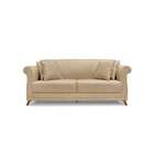 Sofá 3 Lugares Abruzzo Linho Dourado 200 Cm