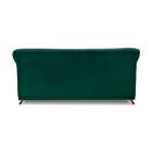 Sofá 3 Lugares Abruzzo Veludo Verde 180 Cm