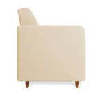 Sofá 3 Lugares Arezzo Suede Bege D´rossi