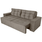 Sofá 3 Lugares Argos 2,30m Retrátil E Reclinável Pena - Camur