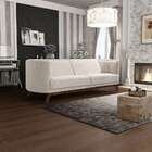 Sofá 3 Lugares Argus Jacar Bege