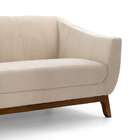 Sofá 3 Lugares Ateneu Bege