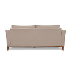 Sofá 3 Lugares Base De Madeira Grace 230 Cm Linho S04 - D'ros