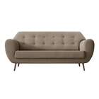 Sofá 3 Lugares Beegees Linho Bege