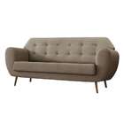 Sofá 3 Lugares Beegees Linho Bege