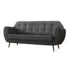 Sofá 3 Lugares Beegees Linho Cinza