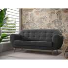 Sofá 3 Lugares Beegees Linho Grafite