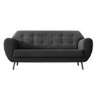 Sofá 3 Lugares Beegees Linho Grafite