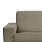 Sofá 3 Lugares Bergen Suede Marrom