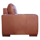 Sofá 3 Lugares Bipartido Sala De Estar 240cm Milano Couro Car