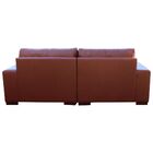 Sofá 3 Lugares Bipartido Sala De Estar 240cm Milano Couro Car