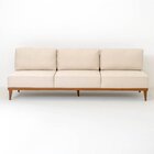 Sofá 3 Lugares Boreal Com Mola Ensacada Cabecasa Madeiraorigi