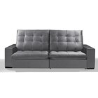 Sofá 3 Lugares Brasil 180cm Cinza