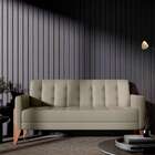 Sofá 3 Lugares Brooklin Linho Areia 230 Cm