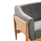 Sofá 3 Lugares Cambui Linho Cinza