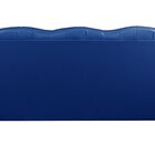 Sofá 3 Lugares Capitonê Vintage Imperador Chesterfield Azul