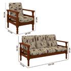 Sofá 3 Lugares Com 2 Poltronas Mesa De Centro E Mesa De Canto