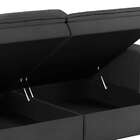 Sofá 3 Lugares Com Baú Cancun Besthouse